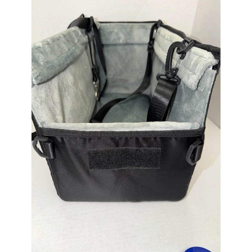 Dog Car Seat Qumy pet For Small Dogs Center Console Black Dogseat 18 lbs